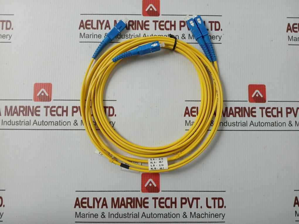 New Condition Duplex Fiber Optic Patch Cable Sc-sc Sm Dpx 03M (9/125)