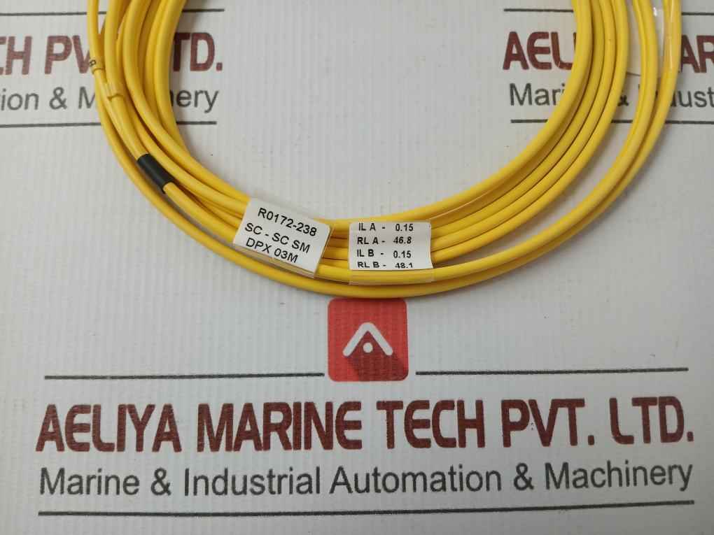 New Condition Duplex Fiber Optic Patch Cable Sc-sc Sm Dpx 03M (9/125)