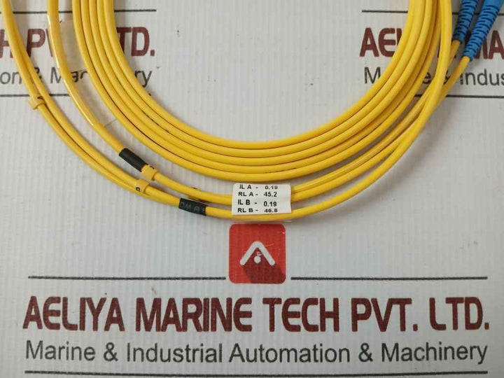 New Condition Duplex Fiber Optic Patch Cable Sc-sc Sm Dpx 03M (9/125)