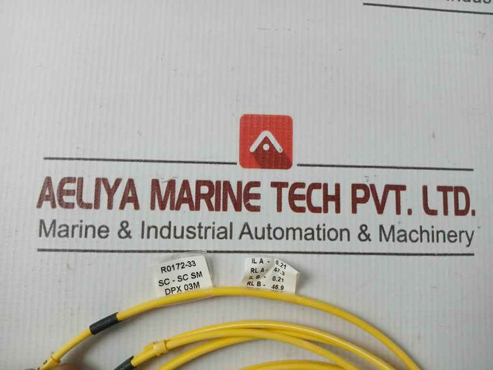 New Condition Duplex Fiber Optic Patch Cable Sc-sc Sm Dpx 03M (9/125)