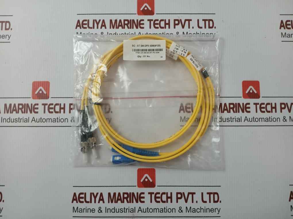 New Condition Fiber Optic Cable Sc-st Sm Dpx 02M (9/125)
