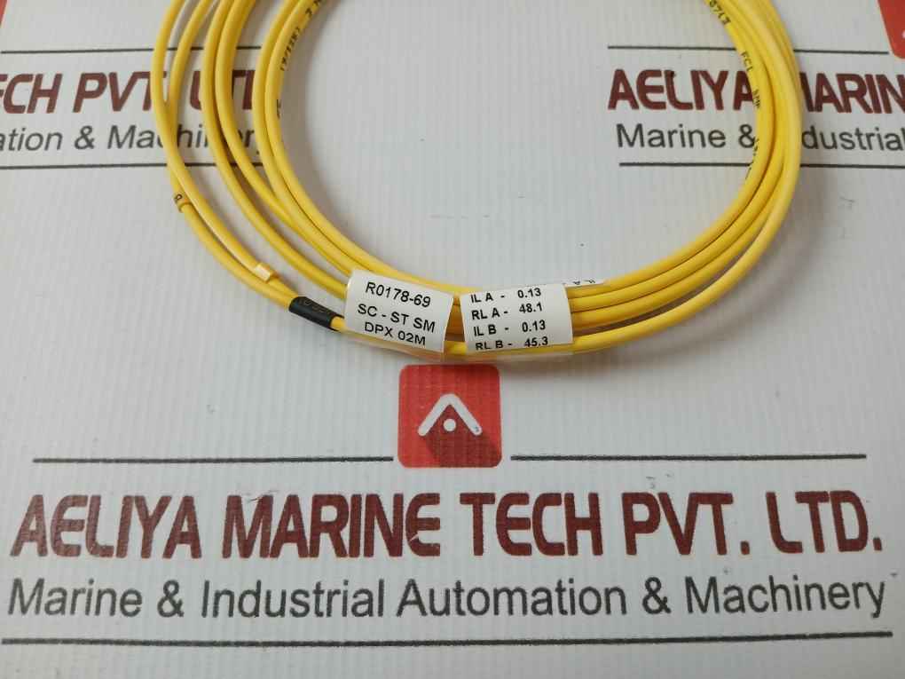 New Condition Fiber Optic Cable Sc-st Sm Dpx 02M (9/125)