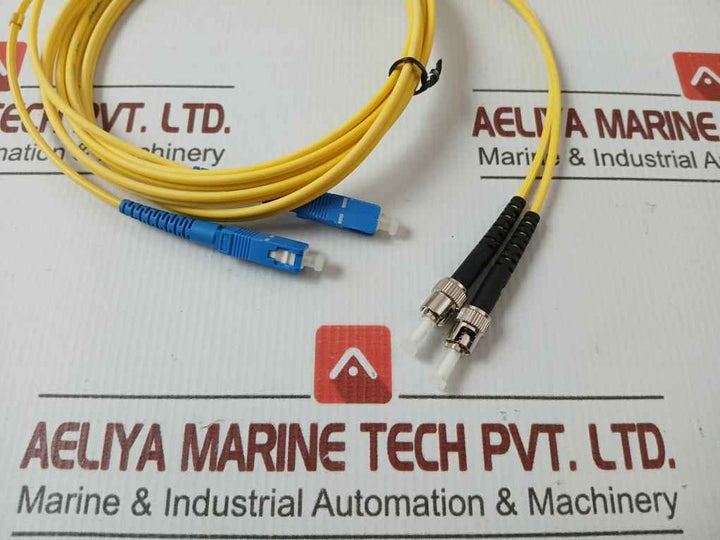 New Condition Fiber Optic Cable Sc-st Sm Dpx 02M (9/125)