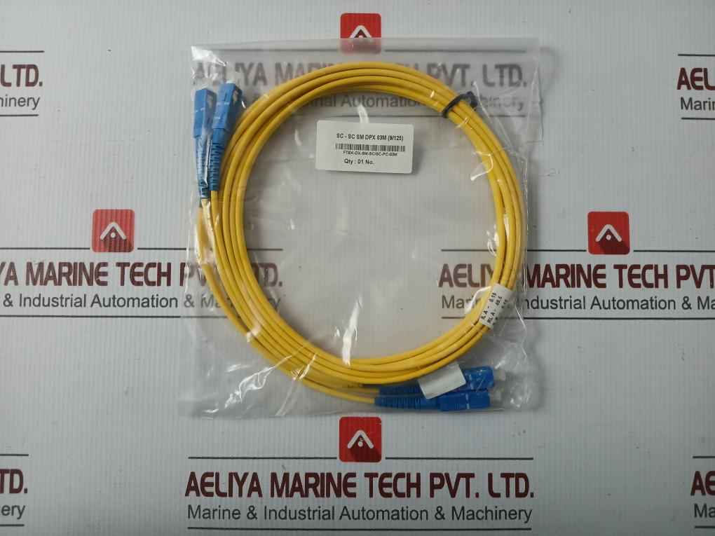 New Condition Fiber Optic Cable Set Ftek-dx-sm-sc/Sc-pc-03M