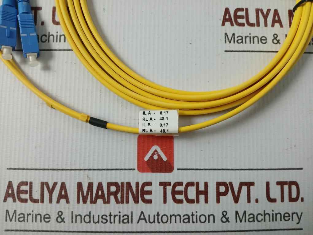 New Condition Fiber Optic Cable Set Ftek-dx-sm-sc/Sc-pc-03M
