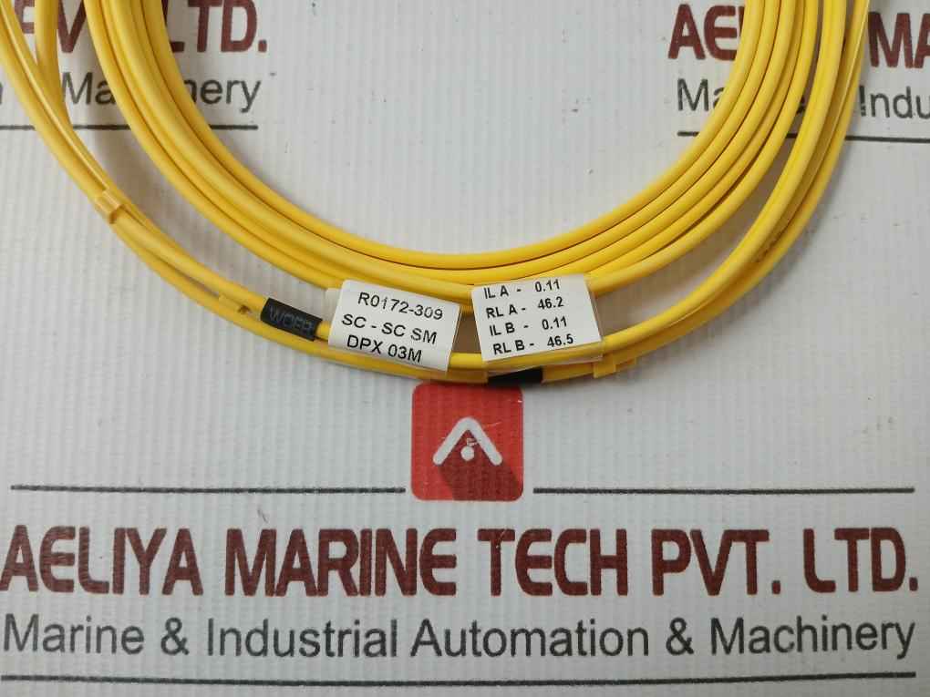 New Condition Fiber Optic Cable Set Ftek-dx-sm-sc/Sc-pc-03M
