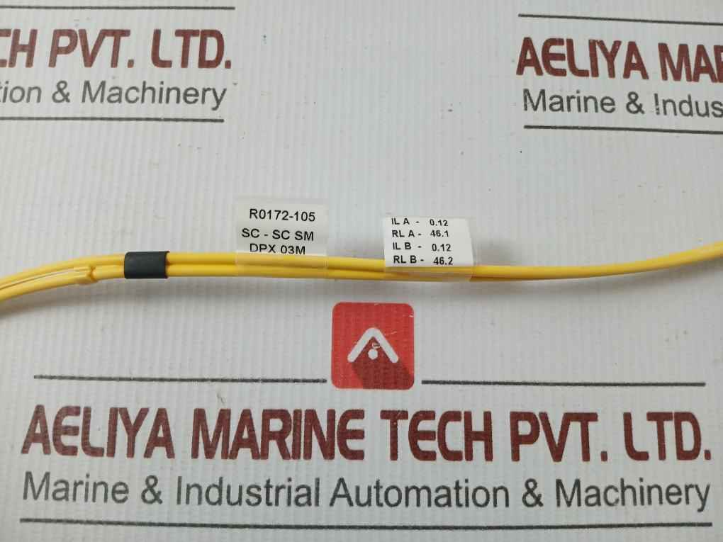 New Condition Fiber Optic Cable Set Ftek-dx-sm-sc/Sc-pc-03M