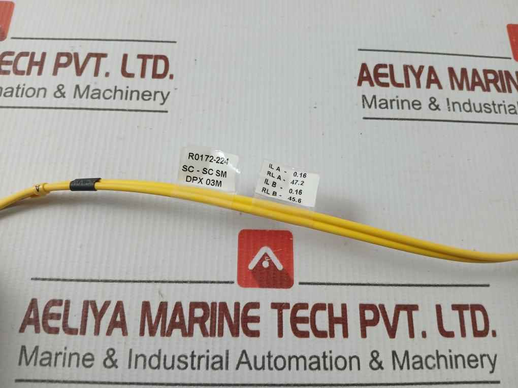 New Condition Fiber Optic Cable Set Ftek-dx-sm-sc/Sc-pc-03M