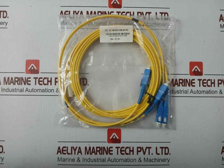 New Condition Fiber Optic Cable Set Ftek-dx-sm-sc/Sc-pc-03M