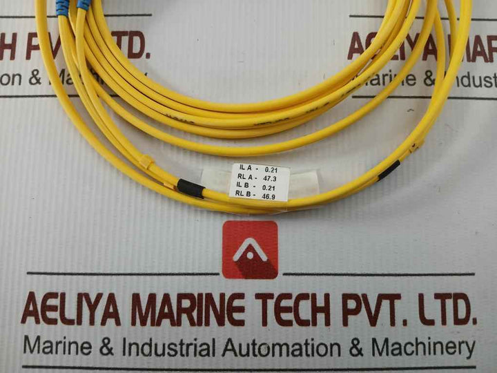 New Condition Fiber Optic Patch Cable Ftek-dx-sm-sc/Sc-pc-03M Duplex Sm Sc-sc P.C. 3M