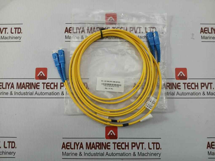 New Condition Fiber Optic Patch Cable Ftek-dx-sm-sc/Sc-pc-03M Duplex Sm Sc-sc P.C. 3M