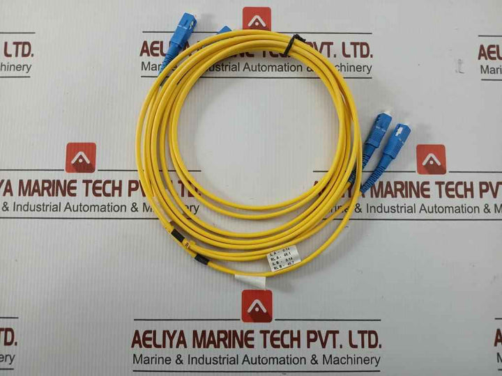 New Condition Fiber Optic Patch Cable Ftek-dx-sm-sc/Sc-pc-03M Duplex Sm Sc-sc P.C. 3M