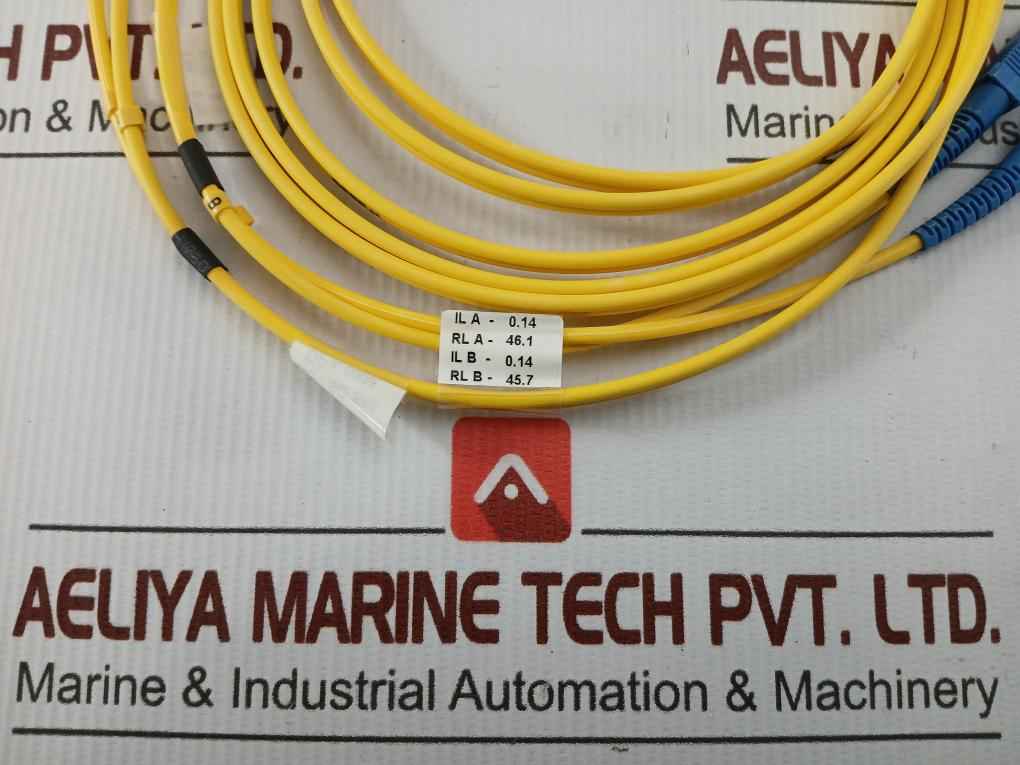 New Condition Fiber Optic Patch Cable Ftek-dx-sm-sc/Sc-pc-03M Duplex Sm Sc-sc P.C. 3M