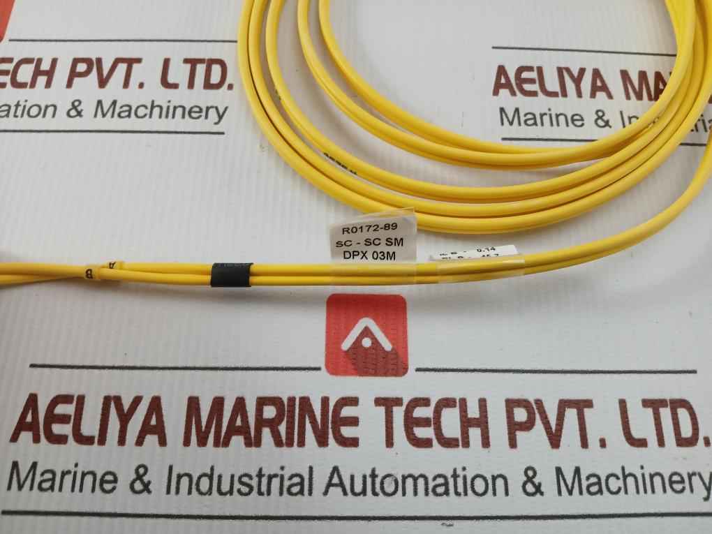 New Condition Fiber Optic Patch Cable Ftek-dx-sm-sc/Sc-pc-03M Duplex Sm Sc-sc P.C. 3M