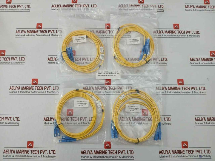 New Condition Fiber Optic Patch Cable Ftek-dx-sm-sc/Sc-pc-03M Duplex Sm Sc-sc P.C. 3M