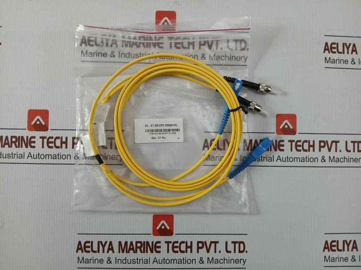 New Condition Fiber Optic Patch Cable Set Ftek-dx-sm-sc/St-pc-02M