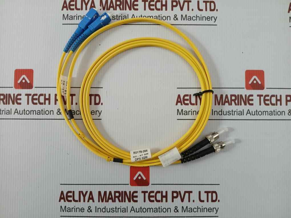 New Condition Fiber Optic Patch Cable Set Ftek-dx-sm-sc/St-pc-02M