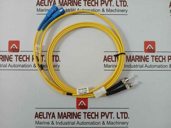 New Condition Fiber Optic Patch Cable Set Ftek-dx-sm-sc/St-pc-02M