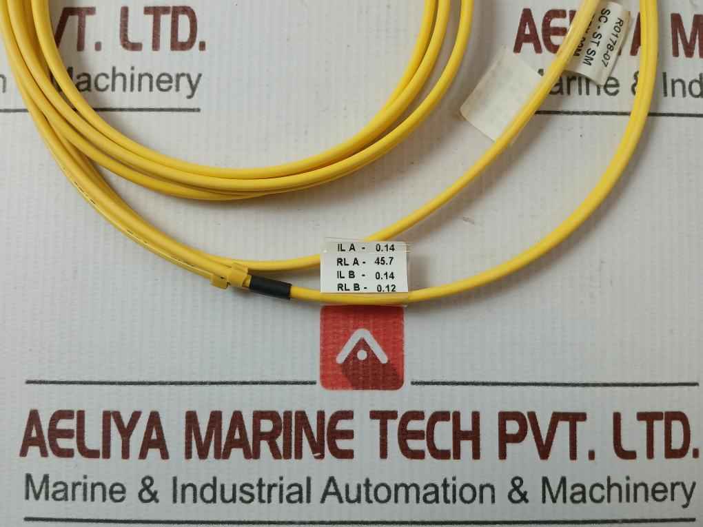 New Condition Fiber Optic Patch Cable Set Ftek-dx-sm-sc/St-pc-02M