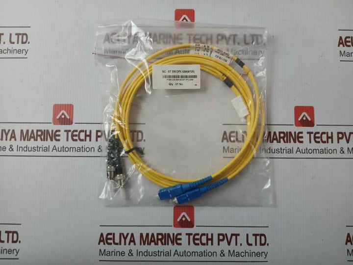 New Condition Fiber Optic Patch Cable Set Ftek-dx-sm-sc/St-pc-02M
