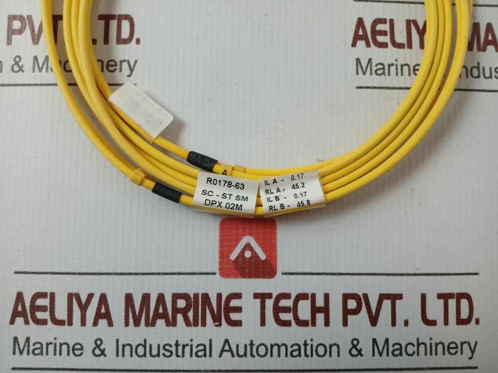 New Condition Fiber Optic Patch Cable Set Ftek-dx-sm-sc/St-pc-02M