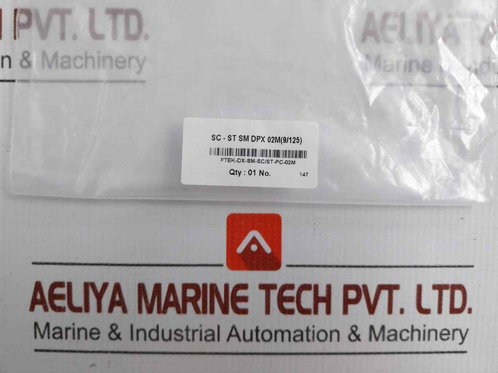 New Condition Fiber Optic Patch Cord R0178-103 Sc-st Sm Dpx 02M (9/125)