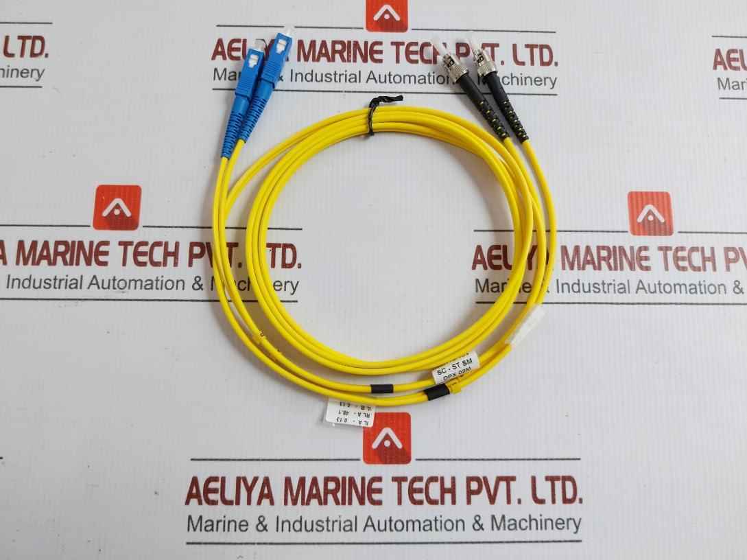 New Condition Fiber Optic Patch Cord R0178-103 Sc-st Sm Dpx 02M (9/125)