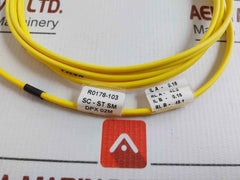 New Condition Fiber Optic Patch Cord R0178-103 Sc-st Sm Dpx 02M (9/125)