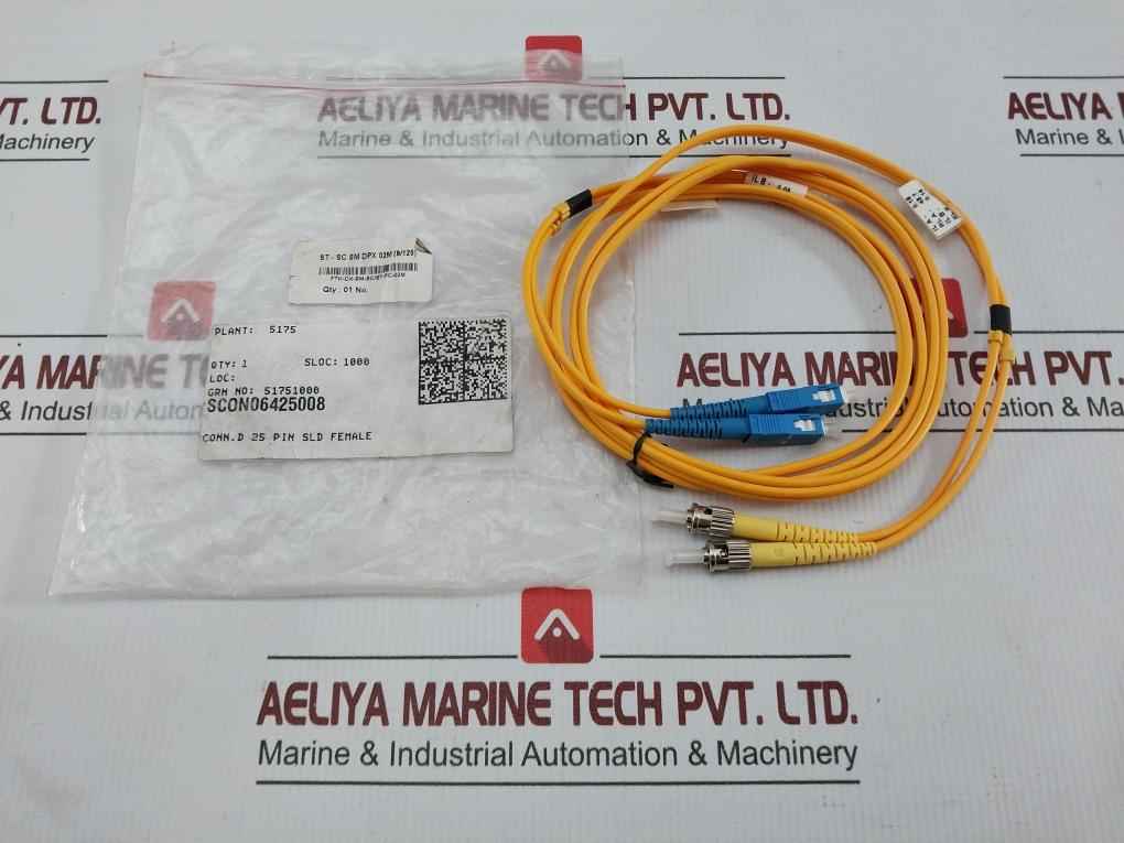 New Condition Fiber Optic Patch Cord St-sc Sm Dpx 02M (9/125)