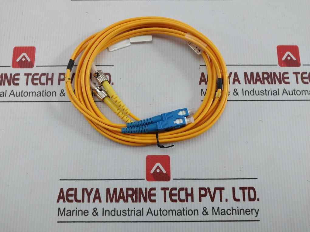New Condition Fiber Optic Patch Cord St-sc Sm Dpx 02M (9/125)
