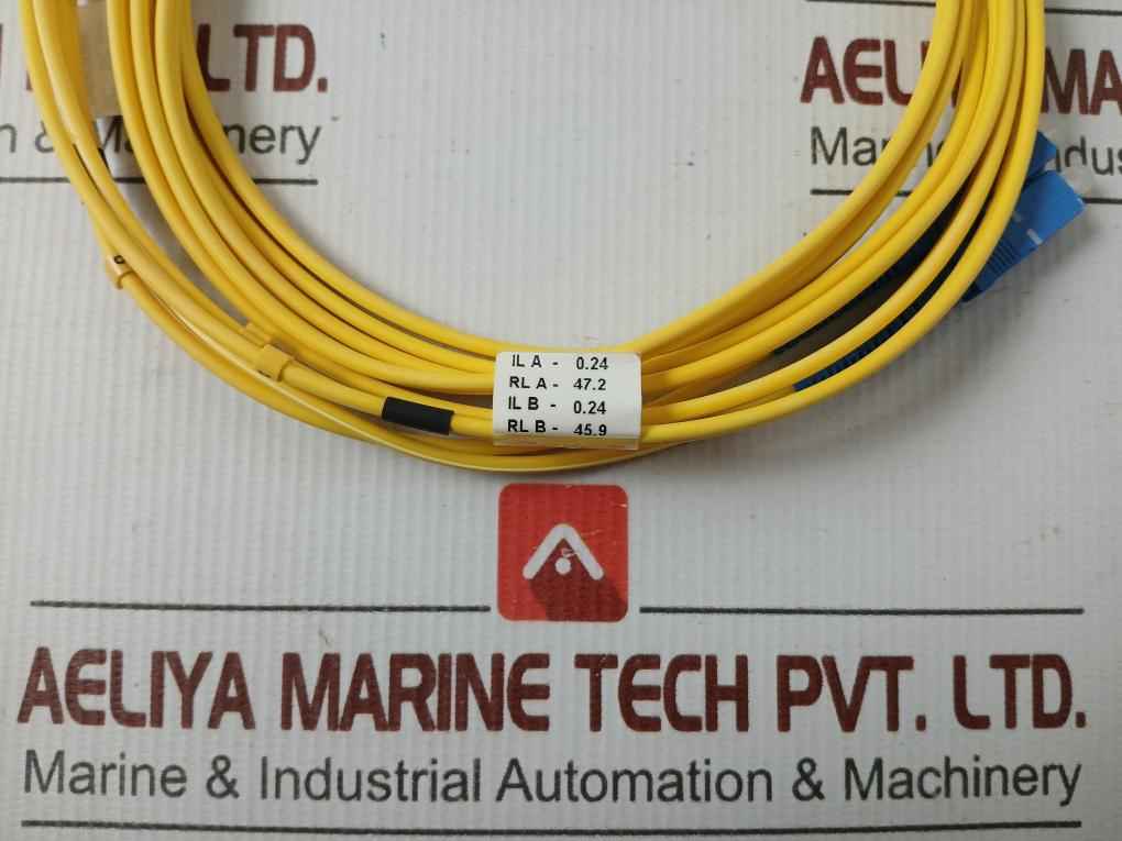 New Condition Fibre Optic Cable Set Ftek-dx-sm-sc/Sc-pc-03M Duplex Sm Sc-sc P.C. 3M