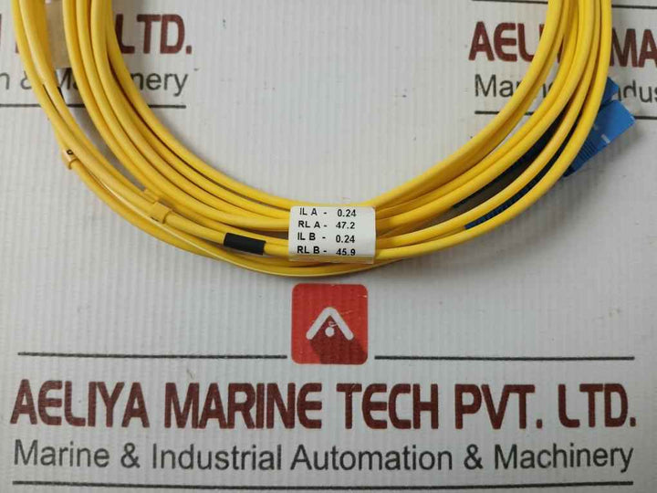 New Condition Fibre Optic Cable Set Ftek-dx-sm-sc/Sc-pc-03M Duplex Sm Sc-sc P.C. 3M