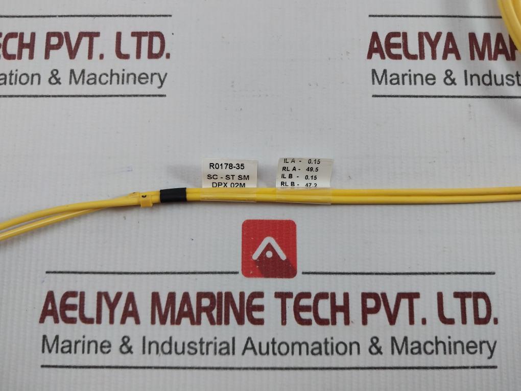 New Condition Fibre Optic Cable Set Ftek-dx-sm-sc/St-pc-02M