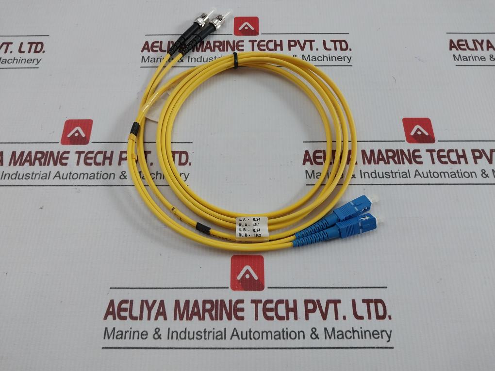 New Condition Fibre Optic Cable Set Ftek-dx-sm-sc/St-pc-02M