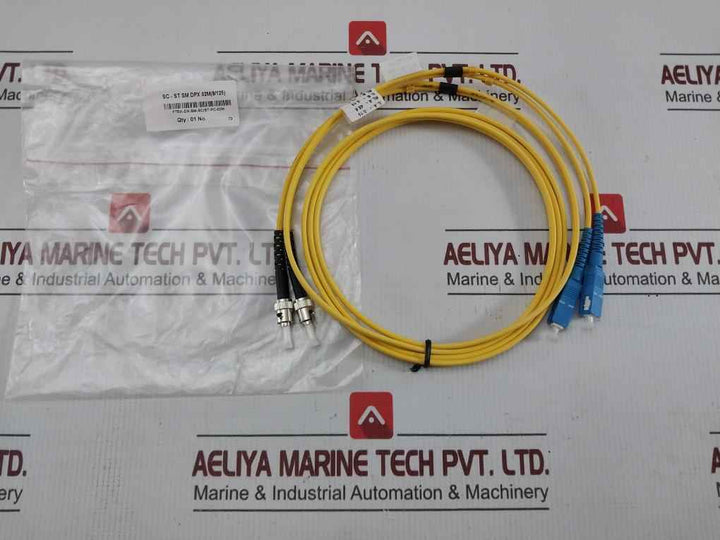 New Condition Fibre Optic Patch Cable Set Ftek-dx-sm-sc/St-pc-02M