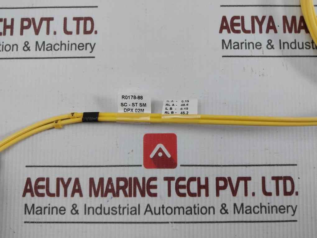 New Condition Fibre Optic Patch Cable Set Ftek-dx-sm-sc/St-pc-02M