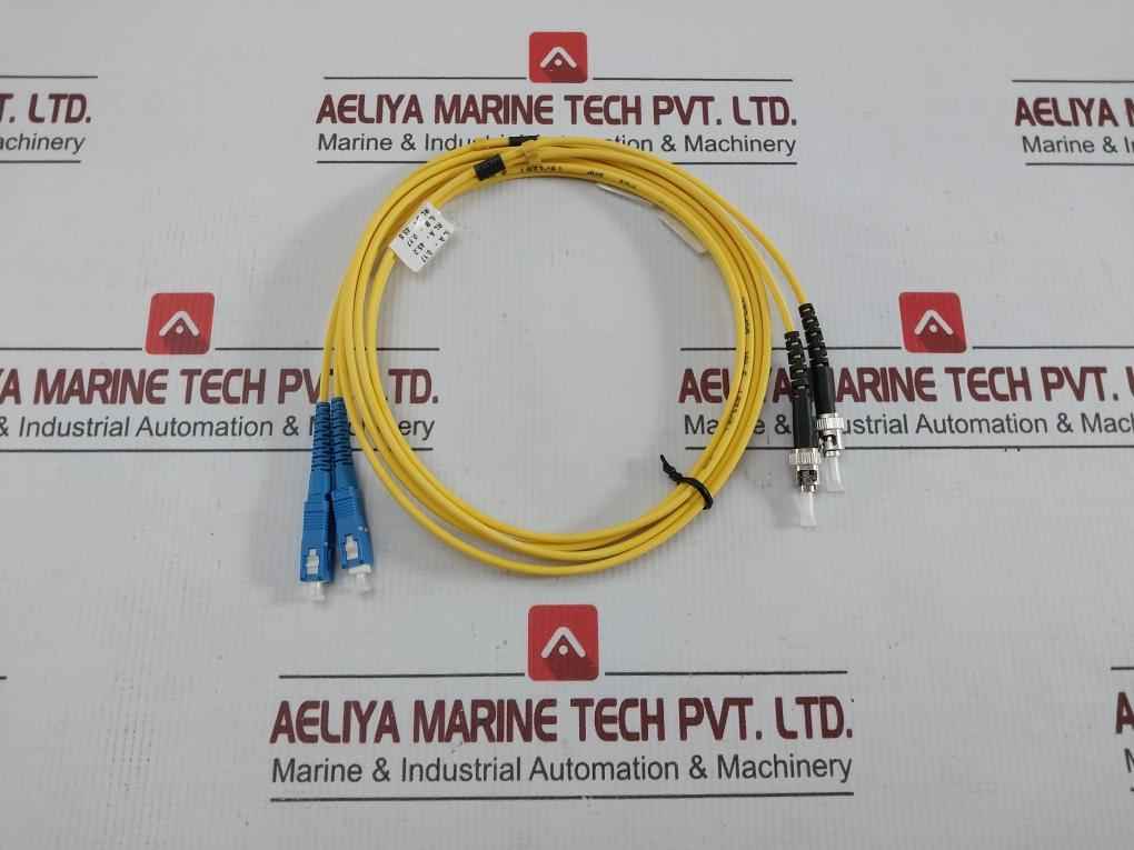 New Condition Fibre Optic Patch Cable Set Ftek-dx-sm-sc/St-pc-02M
