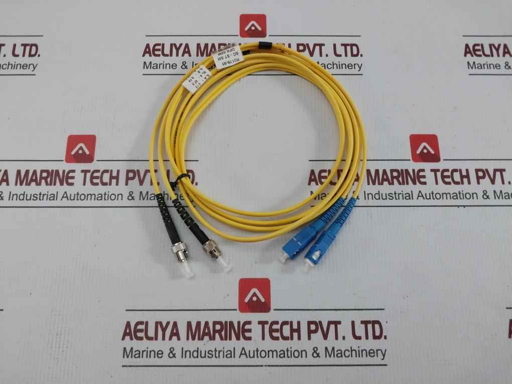 New Condition Fibre Optic Patch Cable Set Ftek-dx-sm-sc/St-pc-02M