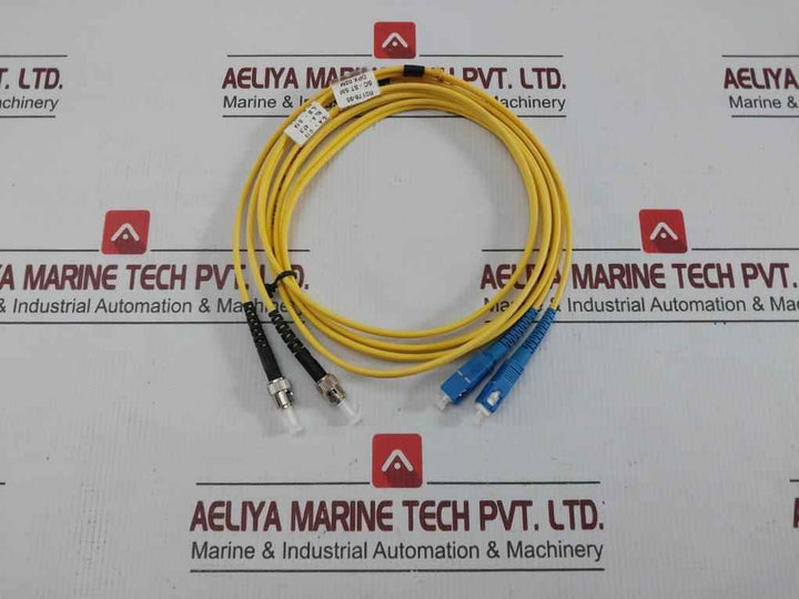 New Condition Fibre Optic Patch Cable Set Ftek-dx-sm-sc/St-pc-02M
