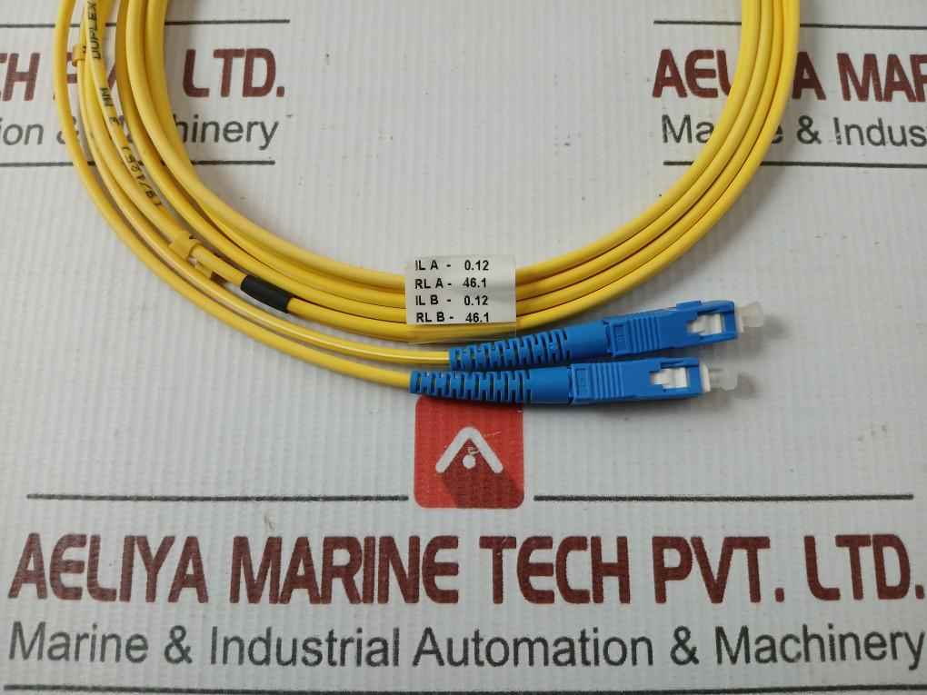New Condition Fibre Optic Patch Cable Set Ftek-dx-sm-sc/St-pc-02M