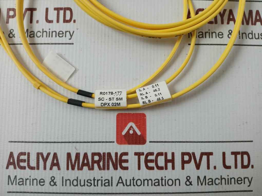 New Condition Fibre Optic Patch Cable Set Ftek-dx-sm-sc/St-pc-02M