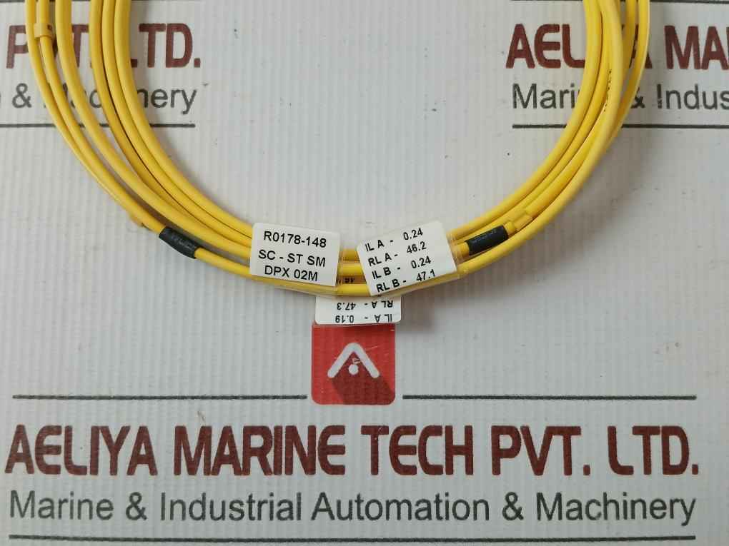 New Condition Fibre Optic Patch Cable Set Ftek-dx-sm-sc/St-pc-02M