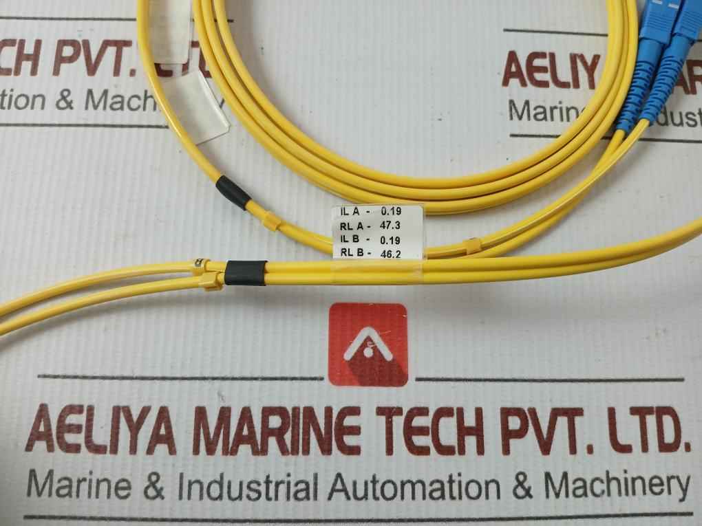 New Condition Fibre Optic Patch Cable Set Ftek-dx-sm-sc/St-pc-02M