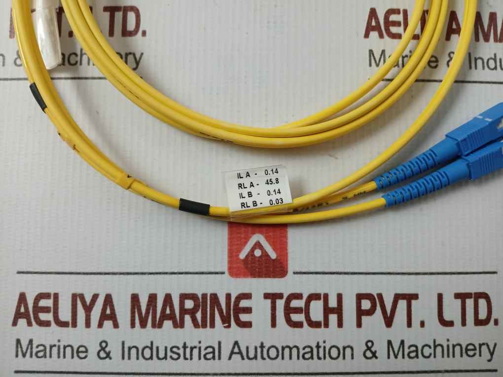 New Condition Fibre Optic Patch Cable Set Ftek-dx-sm-sc/St-pc-02M