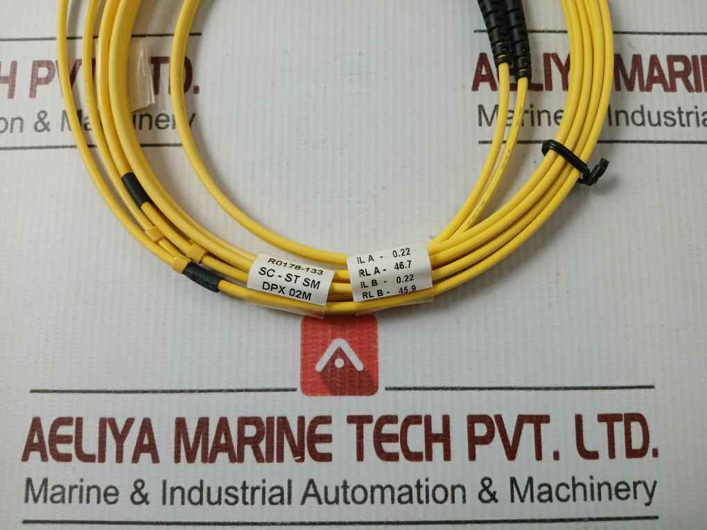 New Condition Fibre Optic Patch Cable Set Ftek-dx-sm-sc/St-pc-02M