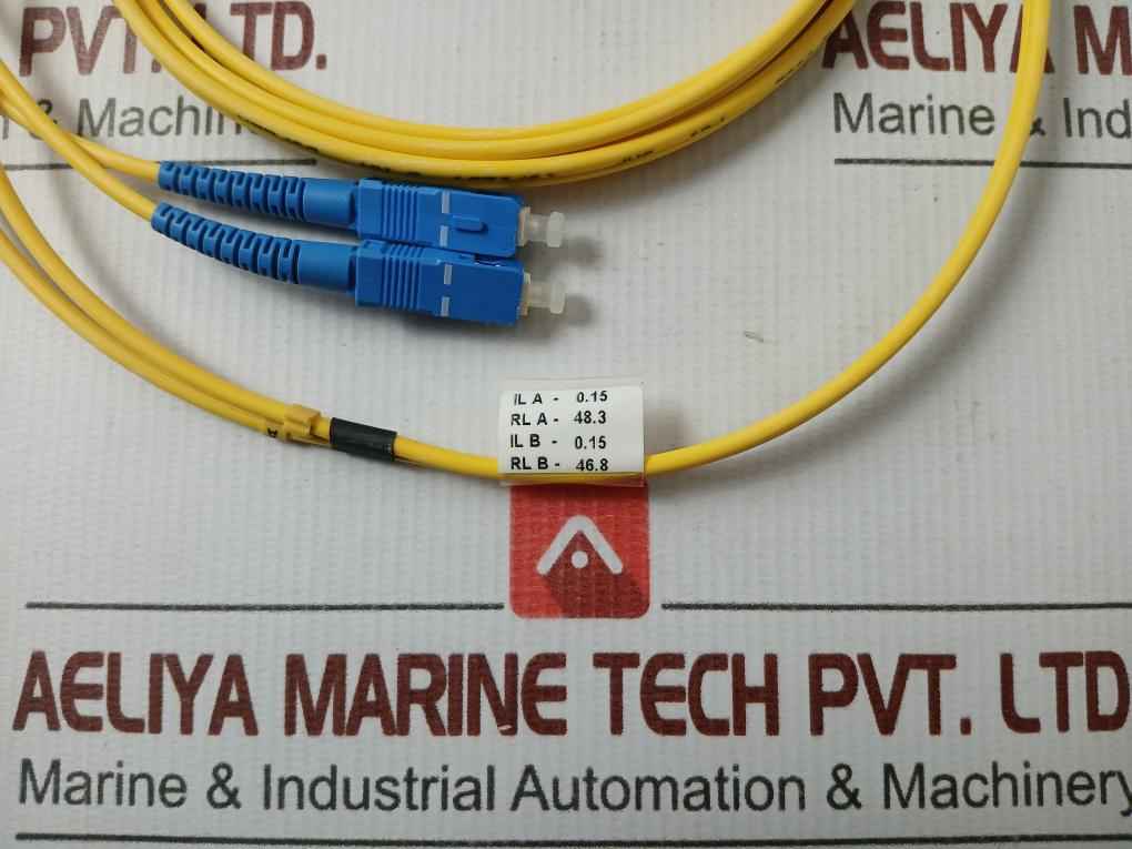 New Condition Fibre Optic Patch Cable Set Ftek-dx-sm-sc/St-pc-02M