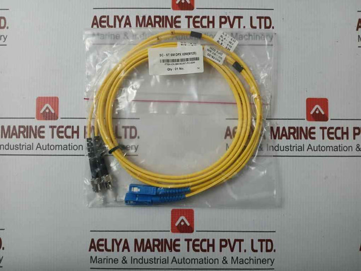 New Condition Fibre Optic Patch Cable Set Ftek-dx-sm-sc/St-pc-02M