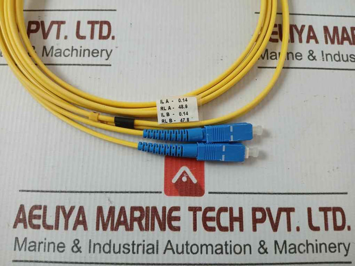 New Condition Fibre Optic Patch Cable Set Ftek-dx-sm-sc/St-pc-02M