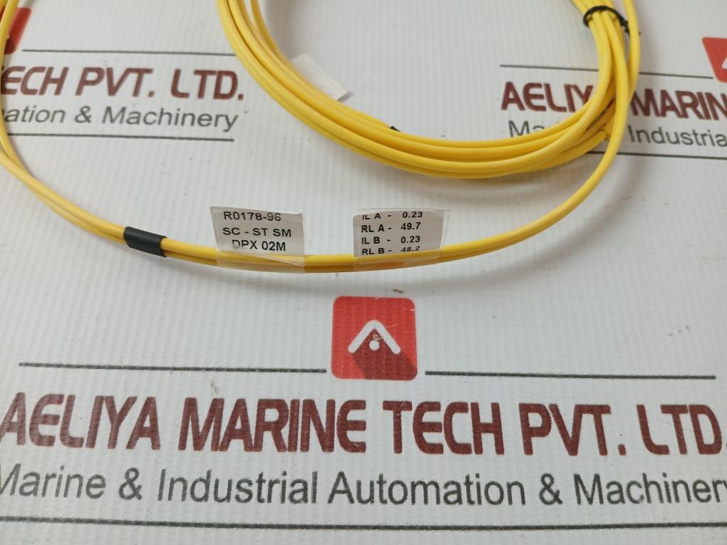 New Condition Fibre Optic Patch Cable Set Ftek-dx-sm-sc/St-pc-02M