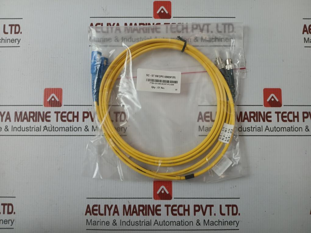 New Condition Fibre Optic Patch Cable Set Ftek-dx-sm-sc/St-pc-02M